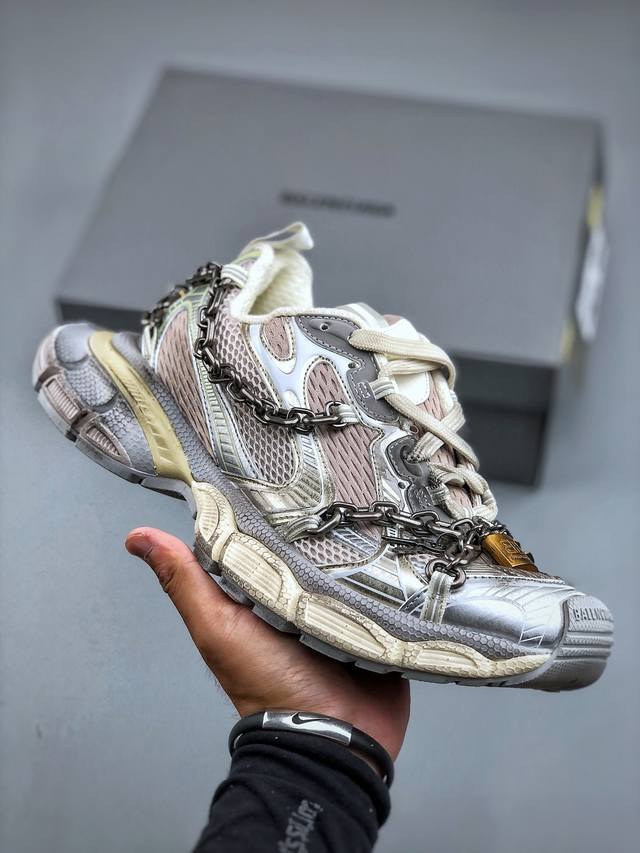 I8 version Balenciaga Phantom Sneaker 3Xl Parisian family 10th generation metal