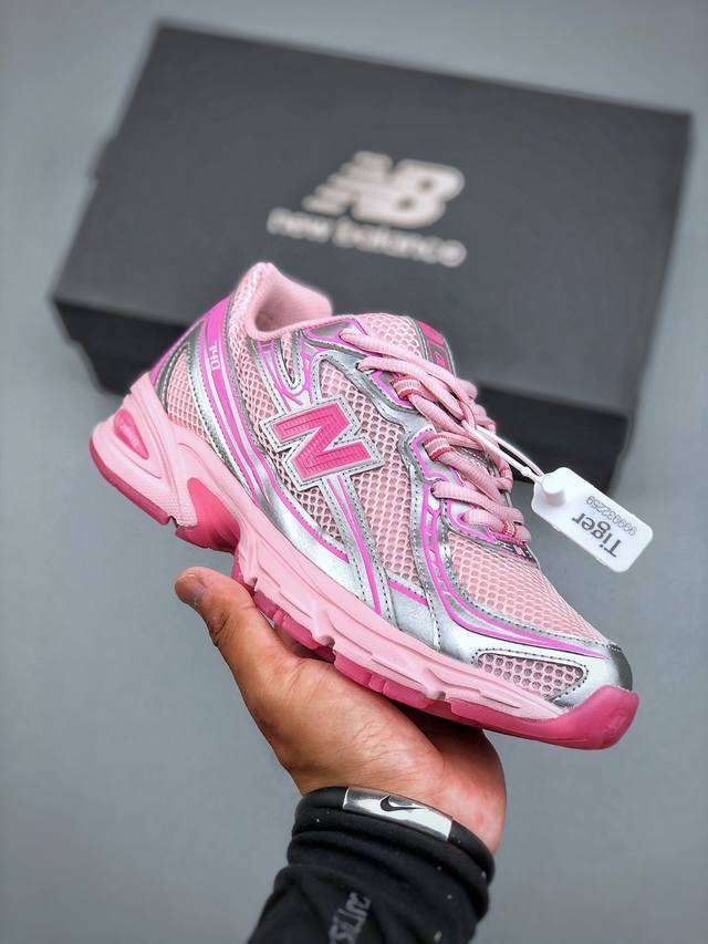J version of the New Balance Mr740 Nb, a retro, dad-inspired casual running shoe