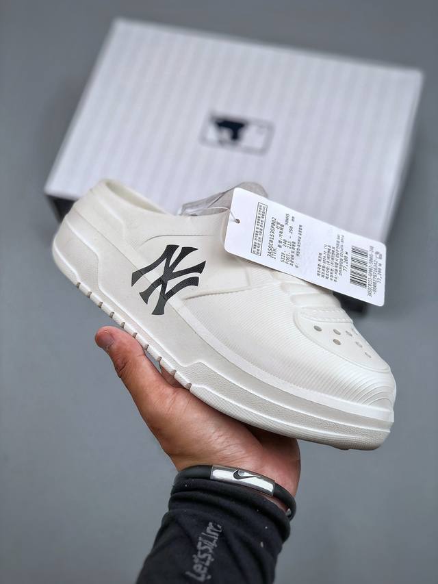 Mlb Chunky Liner Mule New York Yankees summer casual slippers Mlb slippers Item