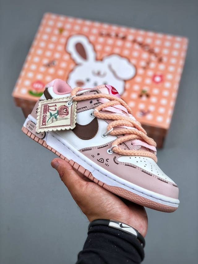 Nike SB Dunk Low Lace-Up Collaborative Casual Sneakers Item No.: Do6485 600 #Cus