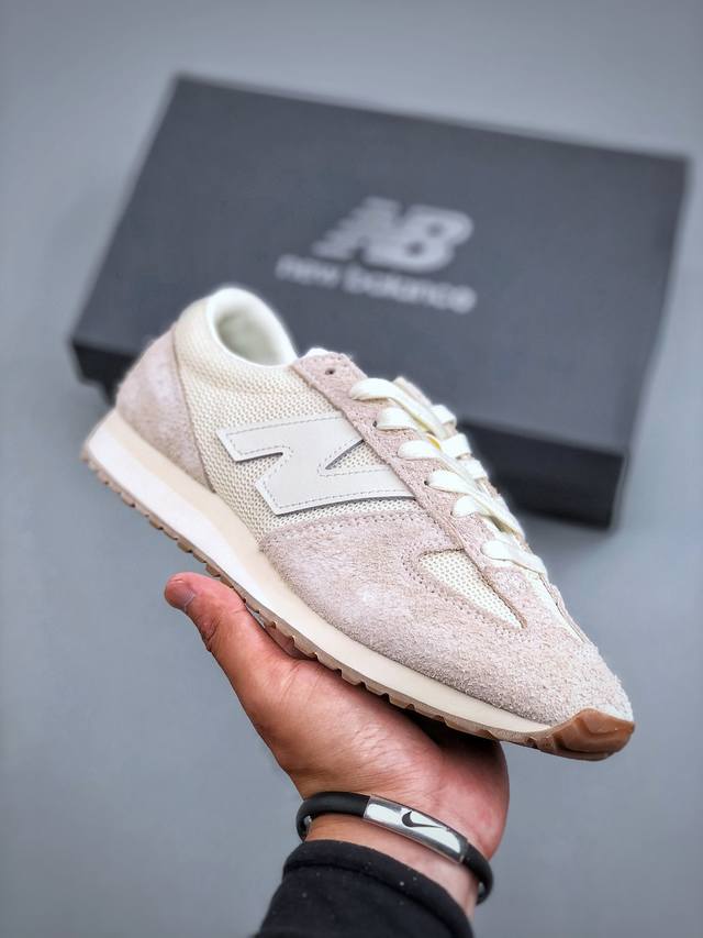 New Balance Nb 471 series fabric cow split leather retro fashion non-slip wear-r