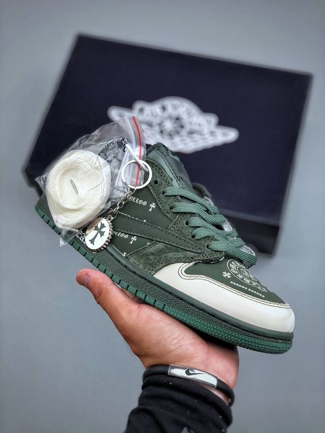 Nike Air Jordan 1 Low custom colorway custom Aj joint - high-end custom low-top