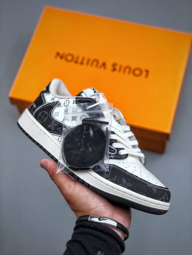 Nike Air Jordan 1 Low custom colorway custom Aj joint - high-end custom low-top