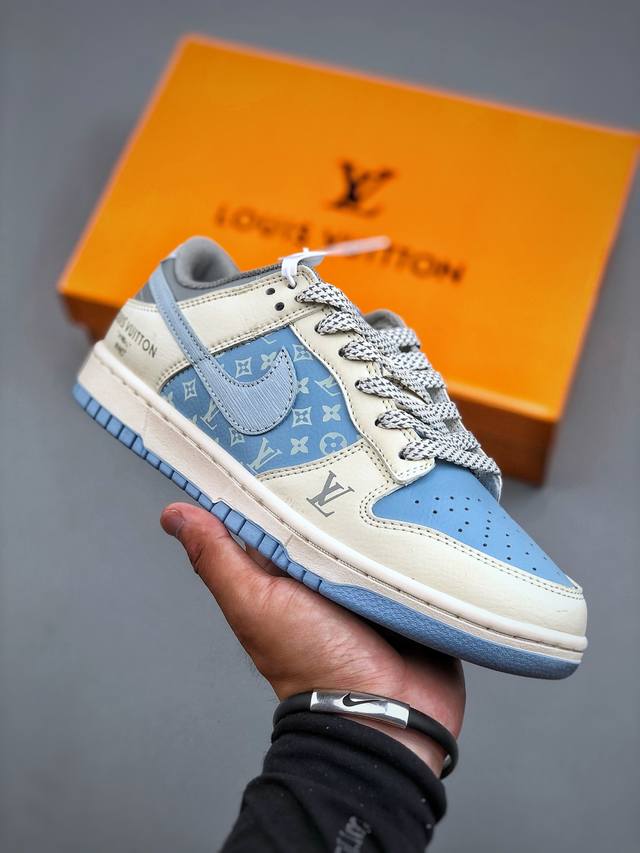 D version of the Nike Dunk Low Retro 'DIY high-end customization' Nike low-top c