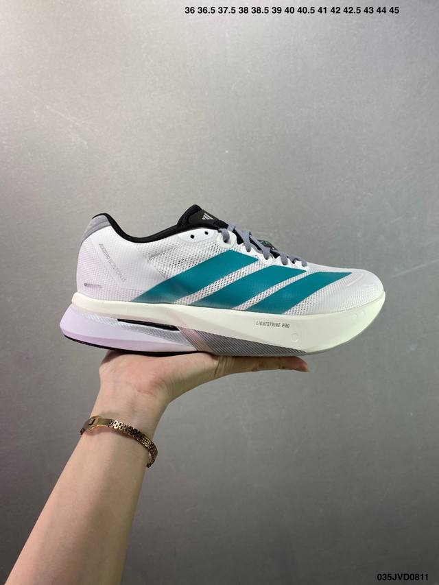 Corporate-level Ad Adizero Boston 13 Summer Breathable Mesh Racing Running Shoe