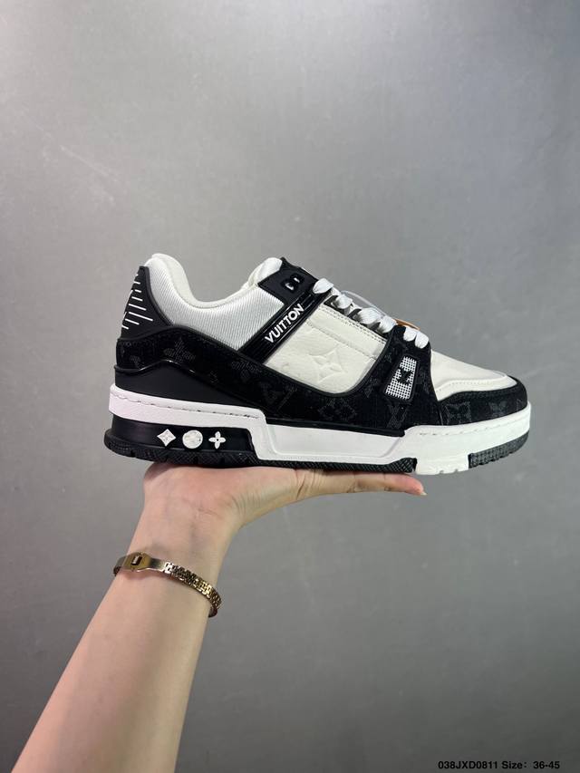 Corporate-grade Louis Vuitton LV Louis Vuitton sneakers New LV Trainer latest c
