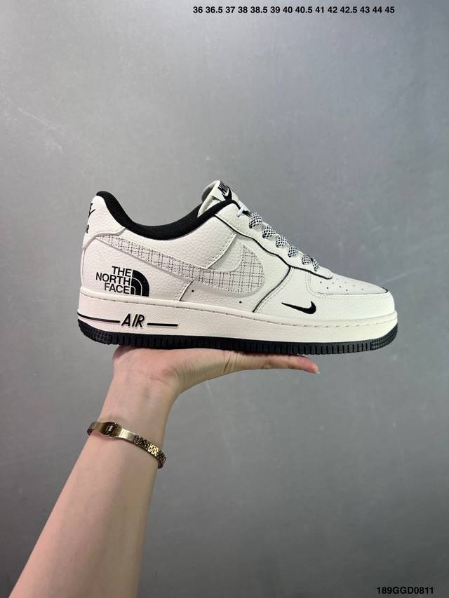 Corporate-grade Nike Air Force 1 '07 Low co-branded Air Force One low-top sneak