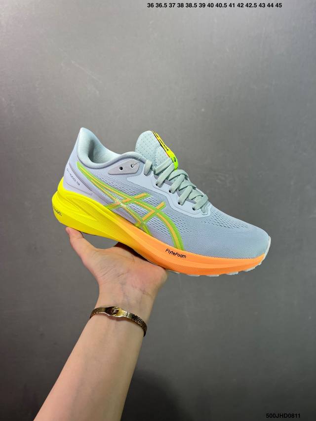 Asics Gt-0 13 Gtx Comfort Fabric Synthetic Leather Shock Absorption Non-slip Wea