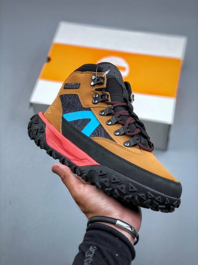 Timberland Timberland outdoor hiking shoes, wear-resistant high-top outdoor func