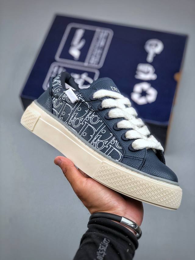 The Dior B33 sneaker reinterprets the classic tennis shoe with a sleek silhouet