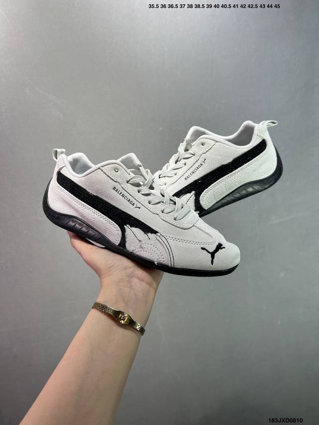 Company-level Paris collaboration The Open Product x Puma Speedcat Speed Racing