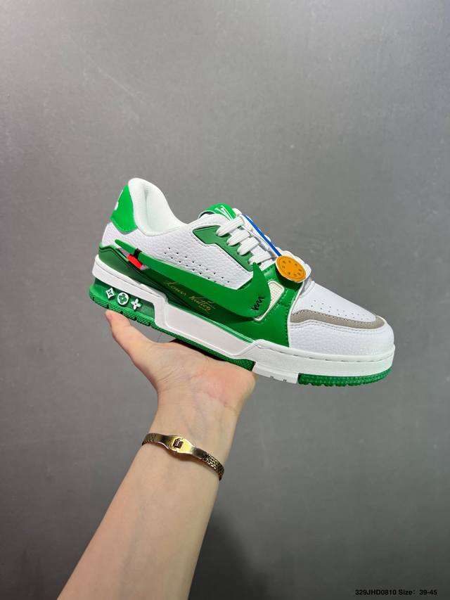 Louis Vuitton LV Louis Vuitton sneakers New LV Trainer sneakers in the latest co