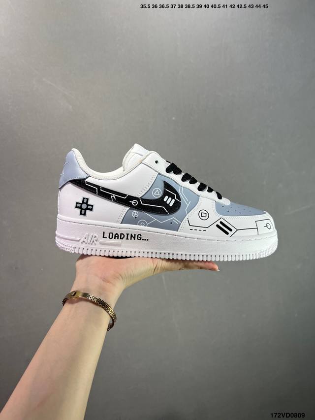 Nike Air Force 1 '07 original last, original cardboard, pure Air Force version,