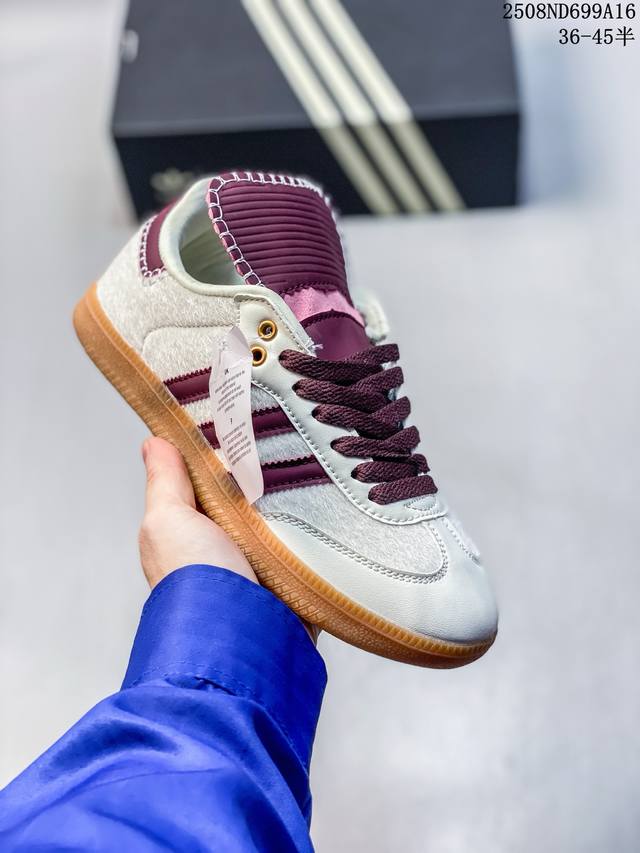 Ad Original Samba Og Retro Classic Lightweight Sneakers Featuring embellished ul