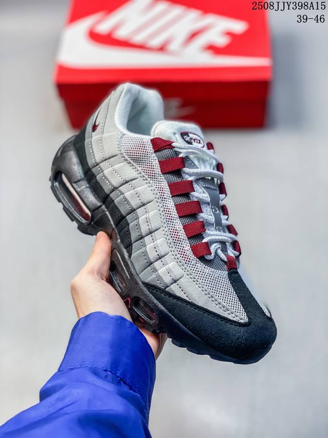 Genuine Nike Air Max 95 Tt Air Cushion Retro Jogging All-match Shoes Casual Spo