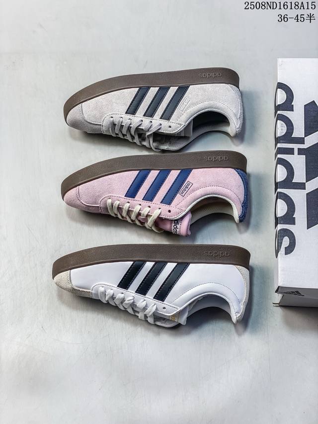 Adidas Vl Court 2.0 Adidas versatile single product suede non-slip wear-resistan