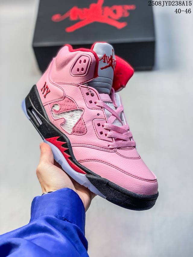 Company-level Nike Air Jordan 5 Retro High Michael Jordan Aj5 shock-absorbing a