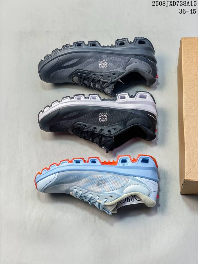 New Loewe X On Cloudventure 2.0 Lightweight Running Shoes for Men and Women. Th