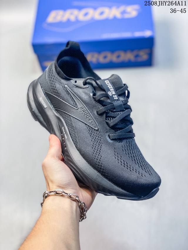 Brooks Glycerin Gts 22 Trendy sports wear-resistant low-top casual running shoes