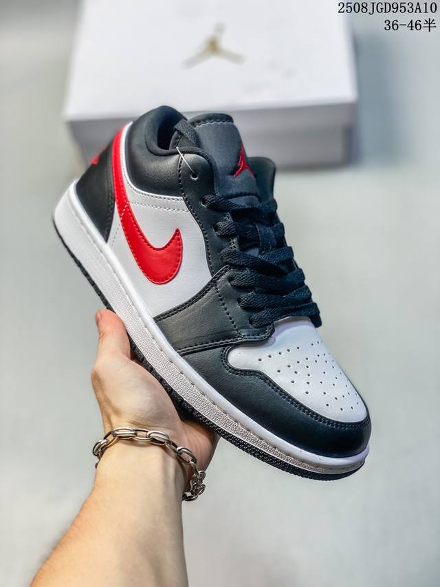 Company-level Nike Air Jordan 1 Low Aj1 Qiao 1 low-top casual sneakers synchron