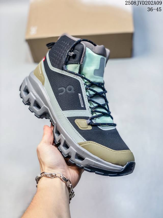 Cloudrock High W Spring/Summer New Men's and Women's Water-Repellent Low-Top Hik