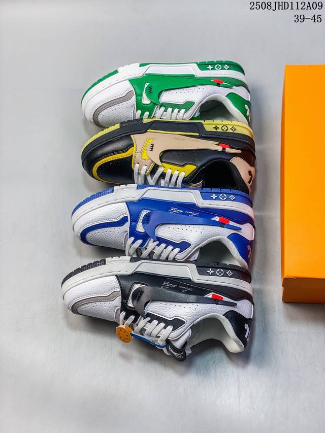 Louis Vuitton LV Louis Vuitton sneakers New LV Trainer sneakers in the latest co