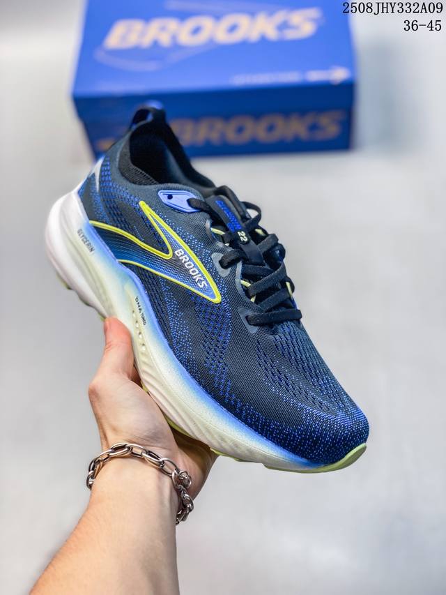Brooks Glycerin 22 running shoes for men and women, shock-absorbing sports shoes