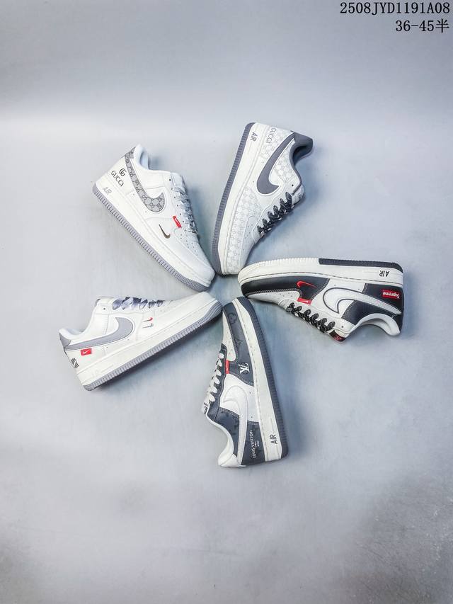 Limited edition overseas sale! Corporate-grade Nike Air Force 1 '07 Low "Gucci