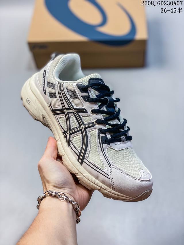 Company-level Asics Gel-Nyc Asics breathable mesh upper with some synthetic leat