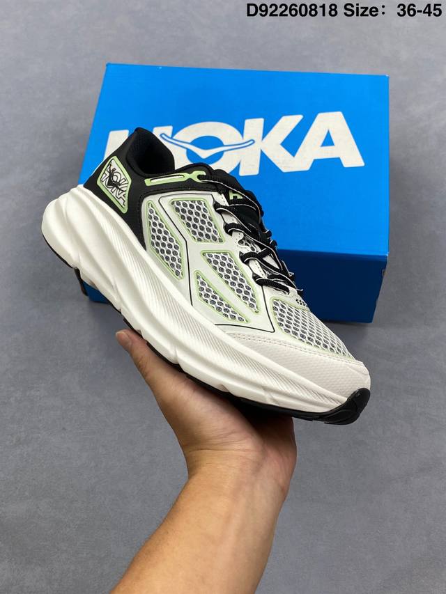 Corporate-grade Hoka M Clifton One9 lightweight, low-top outdoor trail running