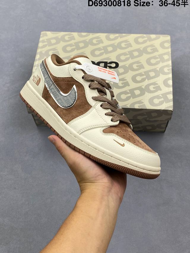 Company-level Nike Air Jordan 1 Low Aj1 Qiao 1 low-top casual sneakers synchron