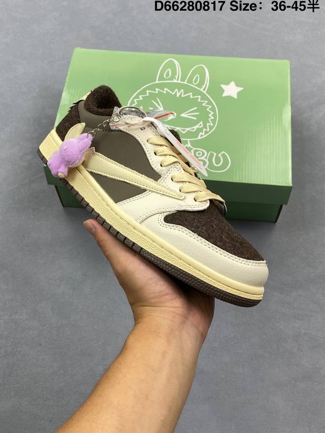 Air Jordan 1 Low Og "High-end Customization" Original last, original cardboard,