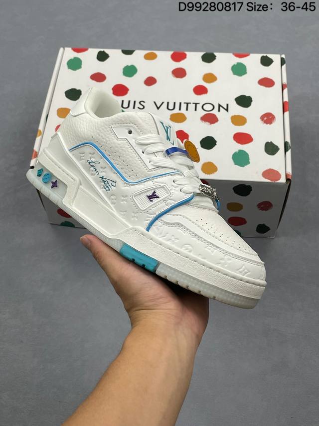 Lv Arch Light Sneaker Casual Sports Culture All-match Basketball Sneakers Size:
