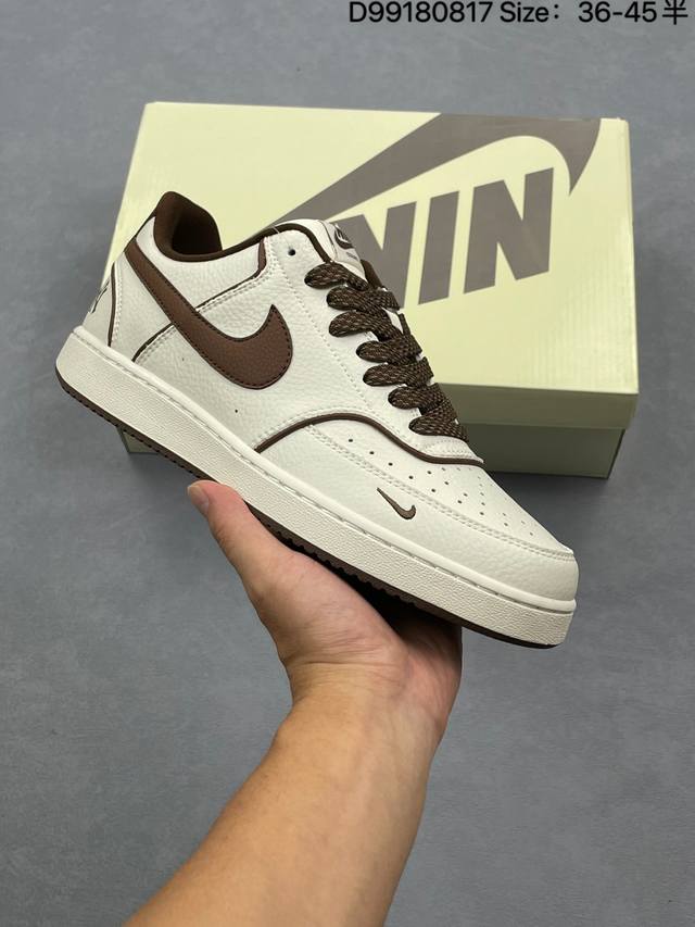 Nike Court Vision Low Custom ColorwayLooking at this pair of white shoes from th