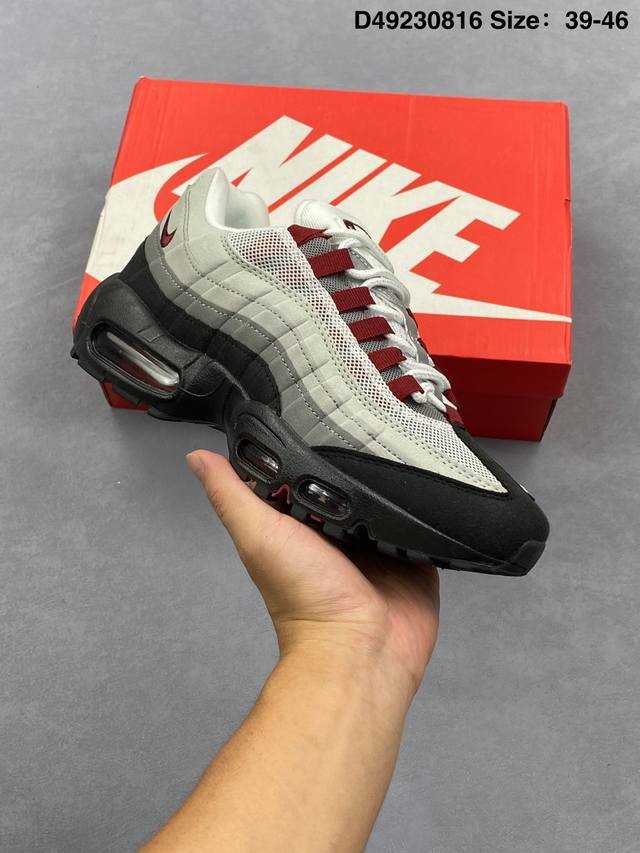 Genuine Nike Air Max 95 Tt Air Cushion Retro Jogging All-match Shoes Casual Spo