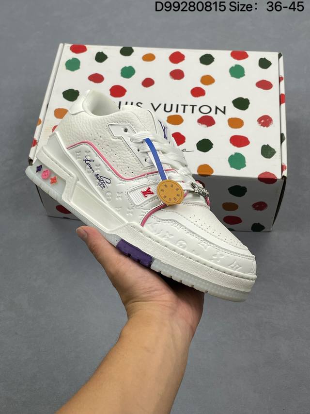Lv Arch Light Sneaker Casual Sports Culture All-match Basketball Sneakers Size: