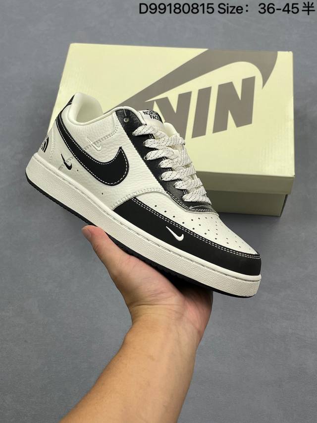 Nike Court Vision Low Custom ColorwayLooking at this pair of white shoes from th