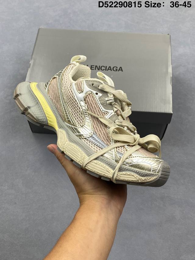 Balenciaga Phantom Sneaker Retro Daddy Shoes Balenciaga 3Xl Official Full Set of
