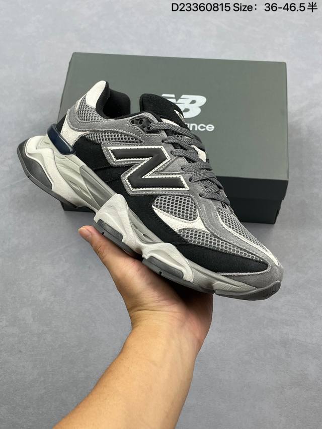 New Balance Nb 9060 retro single-piece shoe features a double-cell space and a