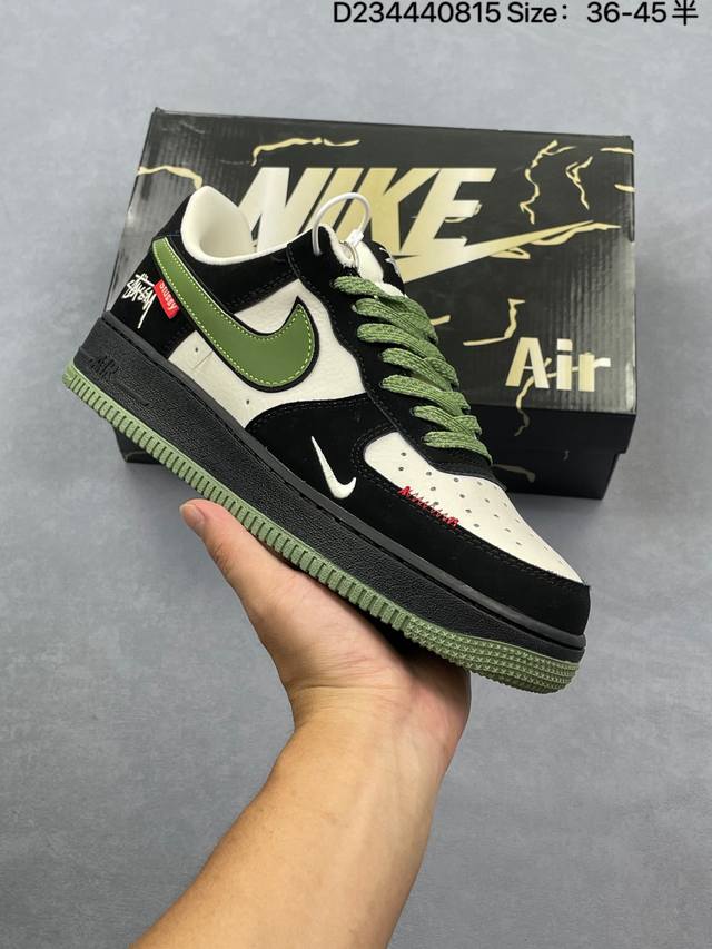 Company-level Nike Air Force 1'07 Lv8 Original last and original cardboard crea