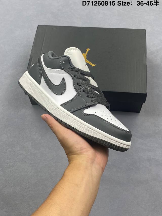 Company-level Nike Air Jordan 1 Low Aj1 Qiao 1 low-top casual sneakers synchron