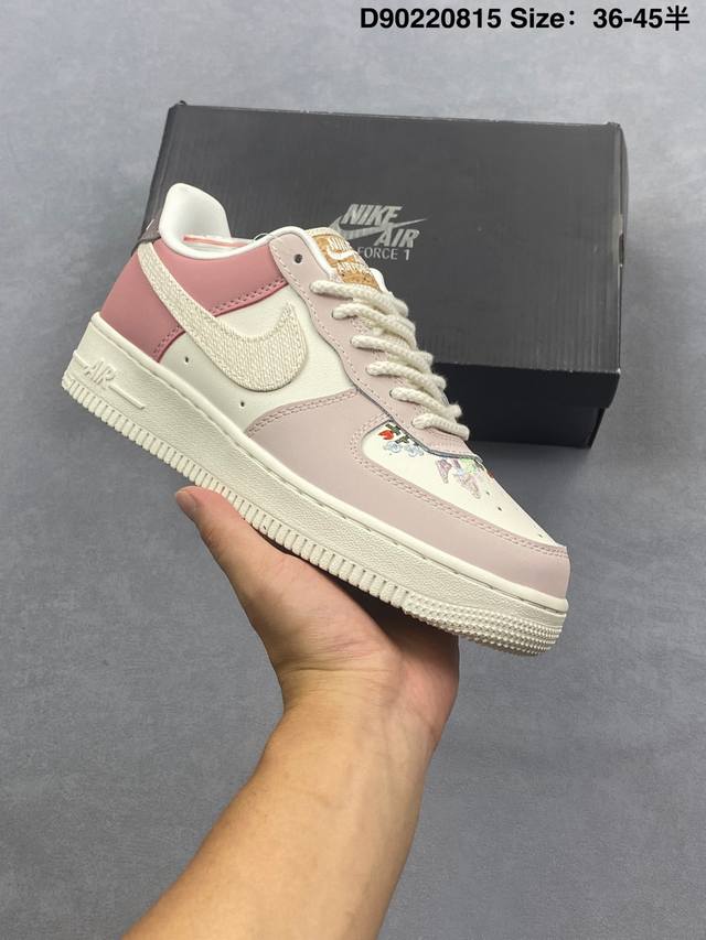 Nk Air Force 1 Low casual sneakers Ib8874-111. Made with a factory-punched, clea