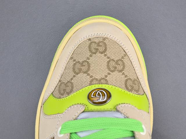 Channel advantage! Counter version: Gucci Gucci Screener series low-top fashion