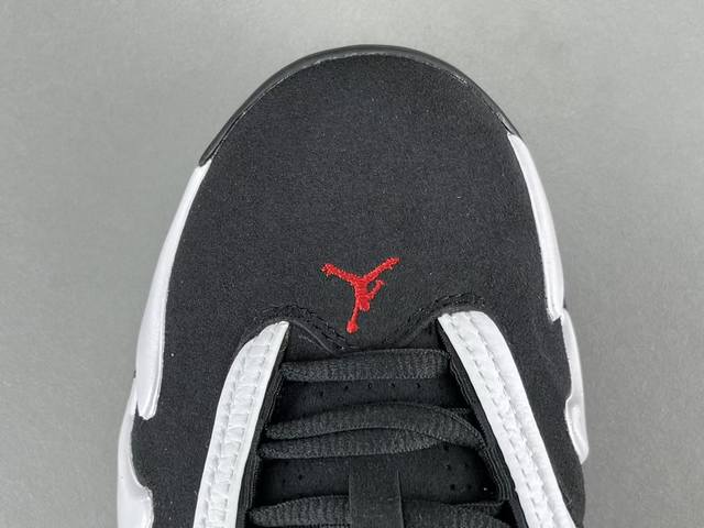 Channel advantage! Dongguan-made Aj14 Jordan Air Jordan 14 "Black Toe" shock-abs