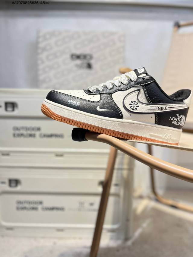 The North Face X NK Air Force 1'07 Low Air Force One Low-top Casual Sneakers#Cus