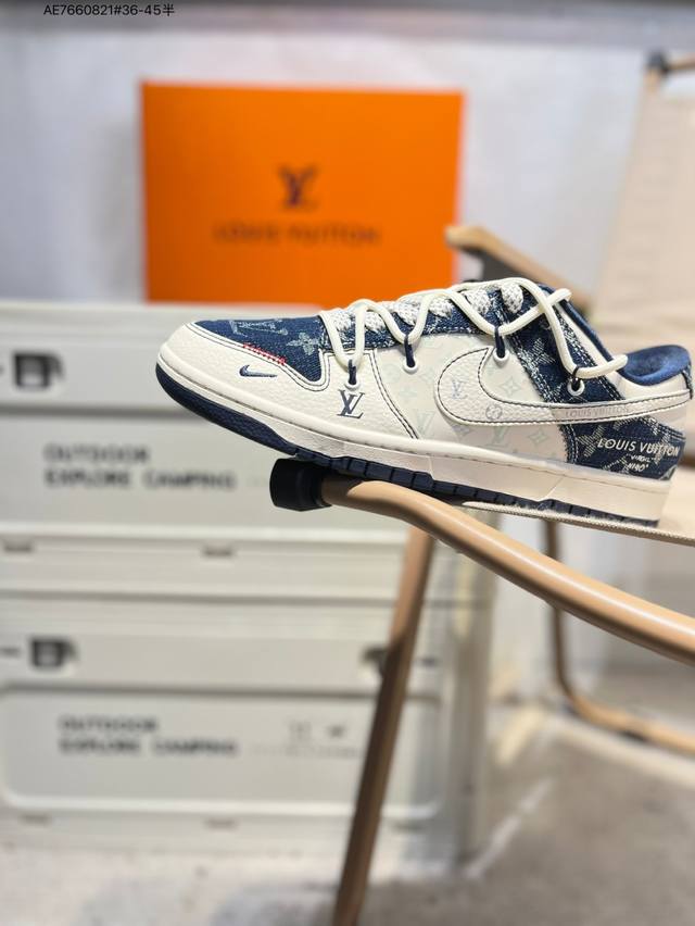 Lv X Nike Sb Dunk Low, a highly recommended new colorway from a leading manufact