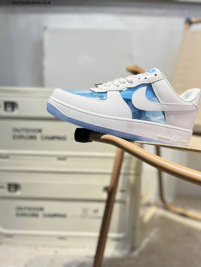 Nike Air Force 1 '07 mid-cut versatile casual sneakers. Soft, springy cushionin