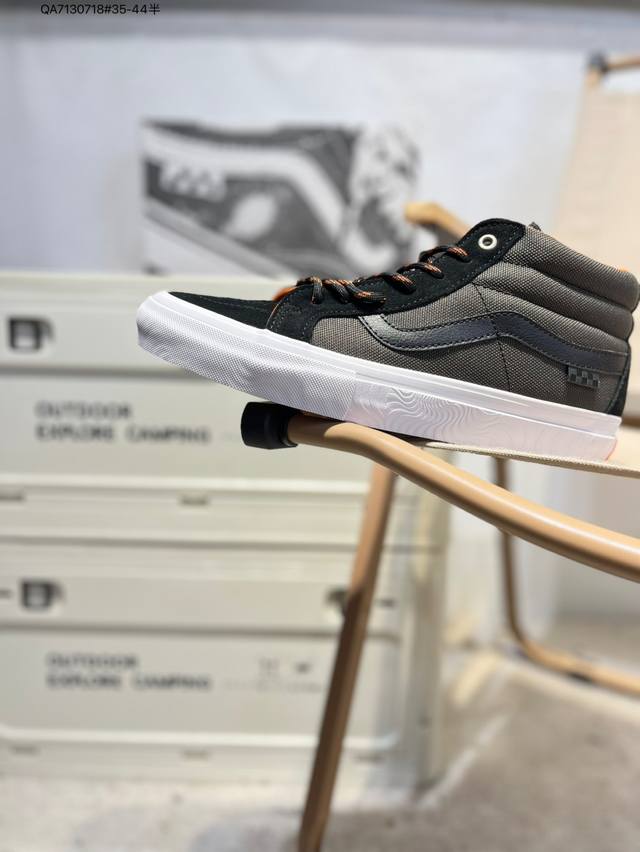Vans Sk8-Hi Vans mid-top series Xiaohongshu hot seller Made of high-quality canv