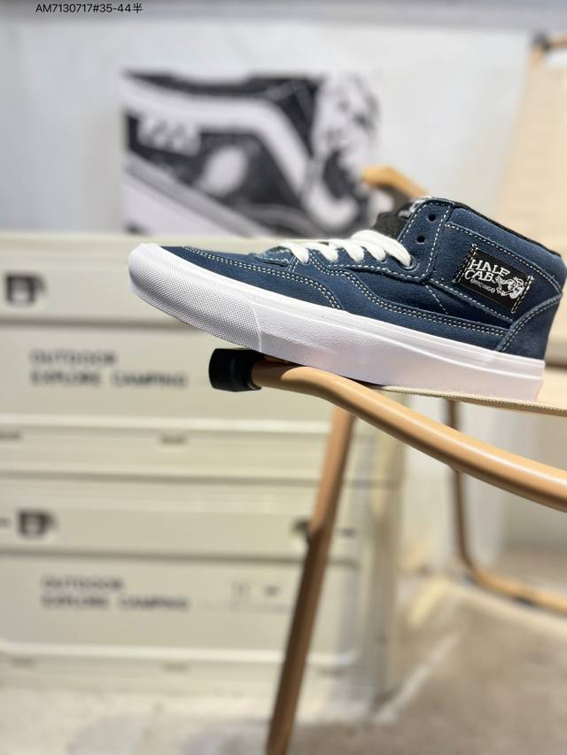 Vans Sk8-Hi Vans mid-top series Xiaohongshu hot seller Made of high-quality sued