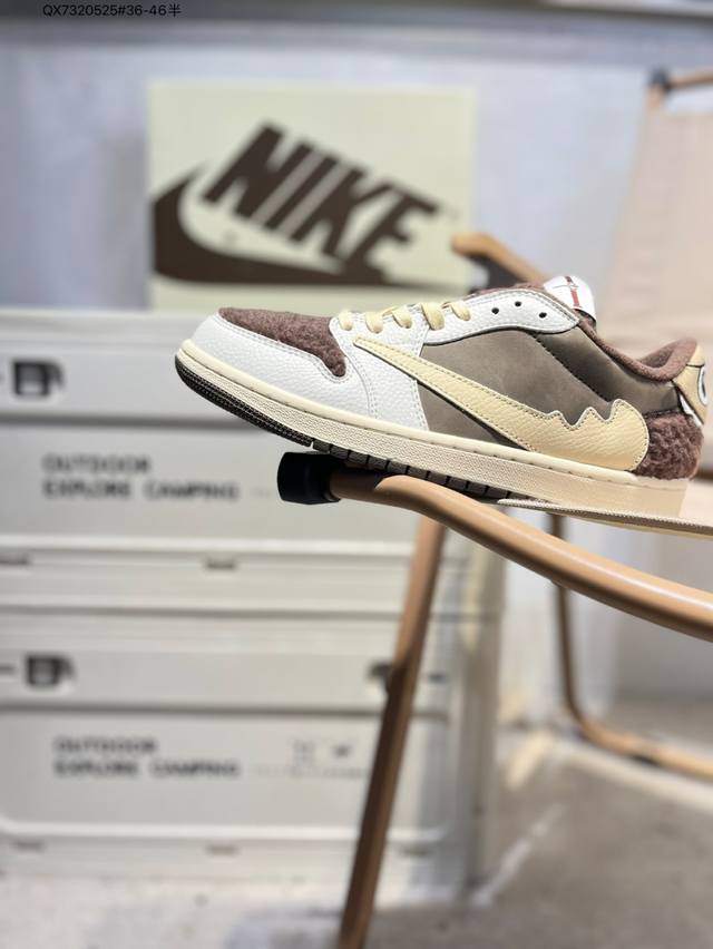 Labubu x Air Jordan 1 Low Golf Sp Neutral Oliv Aj1 Jordan 1 Golf Edition series